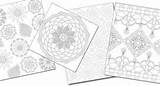 Coloring Crochet Book Interweave Color Pages Blast Copy These sketch template