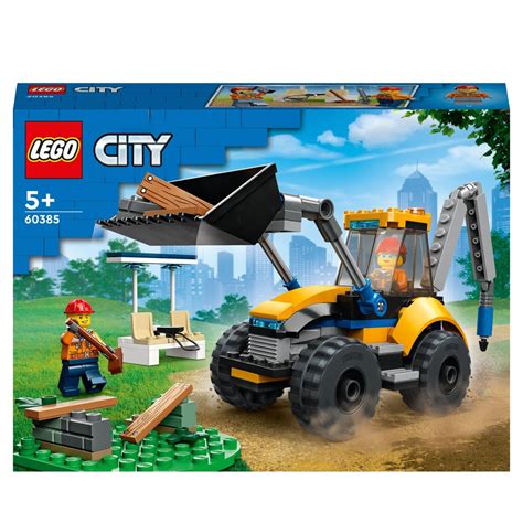 lego city  construction digger excavator set smyths toys uk
