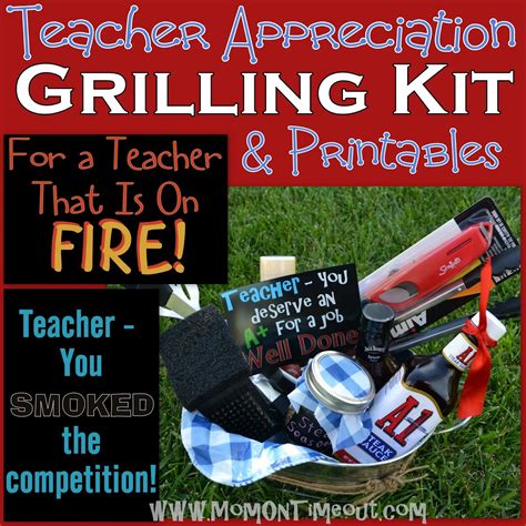 teacher appreciation t idea grilling kit a fun teacher appreciation t