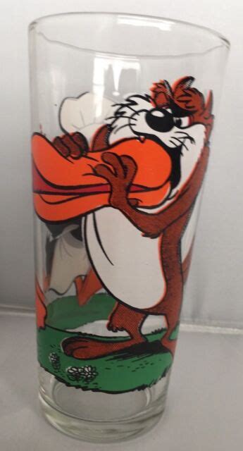 1976 Looney Tunes Pepsi Collectors Series Glass Tasmanian Devil