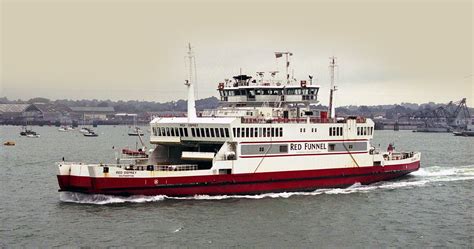 Red Funnel Ferries Red Osprey Imo 9064059 1994 Solent A Photo On