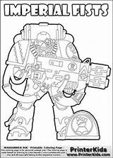 Coloring Warhammer 40k Pages Marine Colouring Space Imperial Kids Online Sheet Sheets Fist Hands 330px 03kb Iron sketch template
