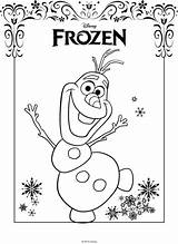 Olaf Coloring Frozen Printable Pages Supercoloring Categories sketch template
