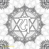 Chakra Coloring Anahata Pages Mandala Color Istockphoto Printable Getdrawings Book Getcolorings sketch template