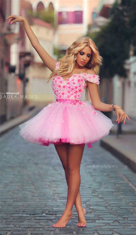 nice pink dress girly dresses frilly dresses prom dresses short