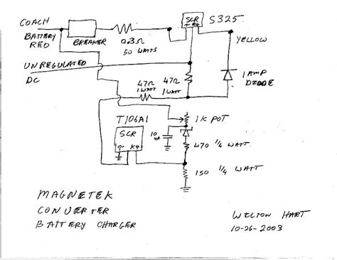 magnetek power converter  wiring diagram hacgifts