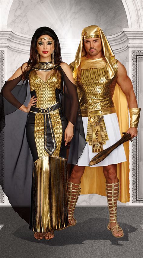 Egyptian Fantasies Couples Costume Egyptian Queen Costume Sexy