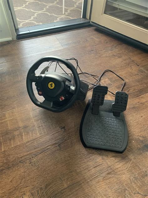 gaming steering wheel setup  pedals ps  sale  fontana ca offerup