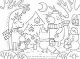 Disegni Natale Colorare Bambini Facili Nostrofiglio Copiare Albero Feste sketch template