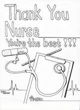 Nurses Drawing Thank sketch template