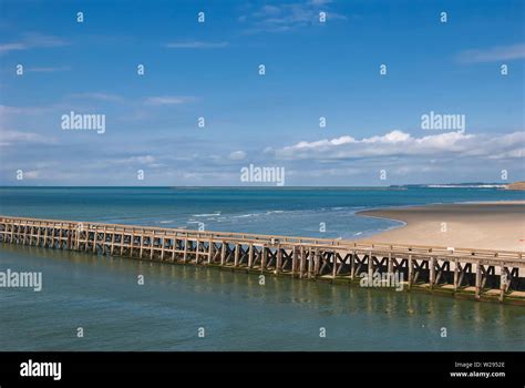 coast  boulonge sur mer  northern france stock photo alamy