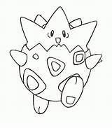 Togepi Pages Colorare Togetic Disegno Cartoni sketch template