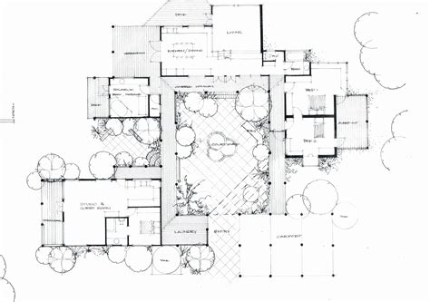 shaped house plans  courtyard inspirational  shaped house plans  courtyard