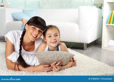 home rest stock photo image  female family childcare