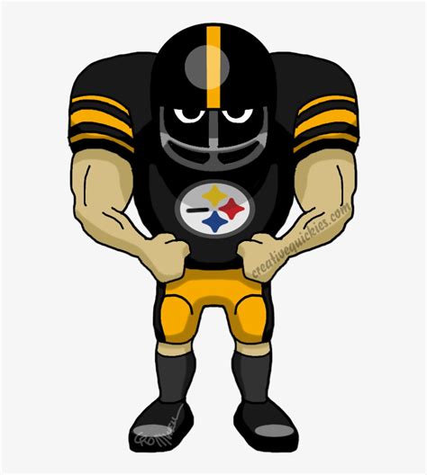 Steelers Vector Animated Green Bay Packers Cartoon Png Image