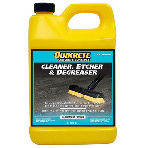 quikrete  lb  gal concrete cleaner etcher  degreaser