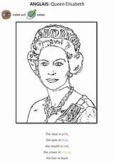 Angleterre Coloriage Civilisation Drapeau Warhol Travailler Quelques Pistes Queen Reine Anglophone Cycle sketch template