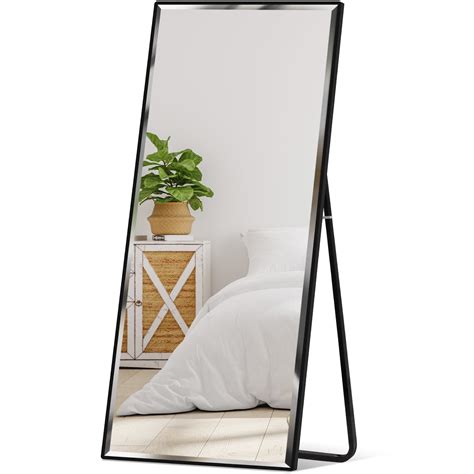 choice products xin full length mirror rectangular beveled