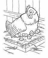Hatching Chicks sketch template