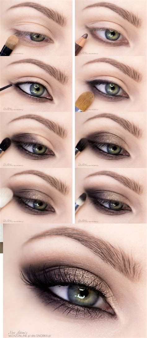 15 easy step by step smokey eye makeup tutorials for beginners