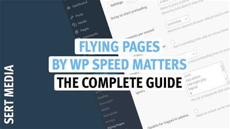 flying pages tutorial    setup configure flying pages wordpress plugin flying