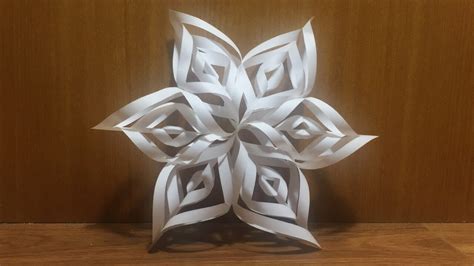 Snowflake Origami Directions Snowflake Paper Origami Instructions
