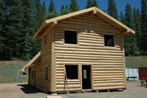 modular log homes starting     structure build   lot beautifully  affordable