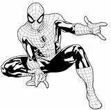 Colorare Uomo Ragno Spiderman Disegno Disegnidacolorareonline Stampa Animato Cartone sketch template