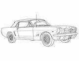 Mustang Coloring Cars Pages Drawing Ford Transportation Classic Car Voiture Drawings Truck Coloriage Kids Imprimer Choose Board Thander Miscellaneous sketch template