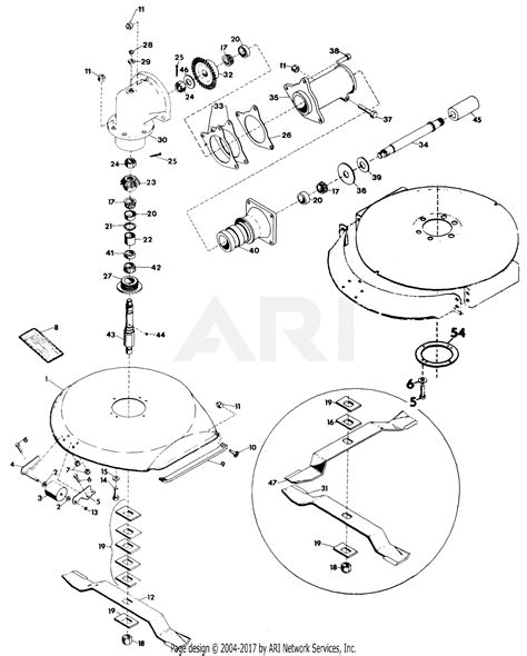 rotary cutter deck parts