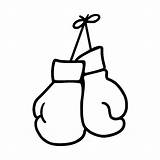 Boxing Gloves Glove Mma Drawing Decals Cute Car Sticker Waterproof Reflective Vinyl Fashion Draw 15cm Stying Decorative 2cm C7 Silver sketch template