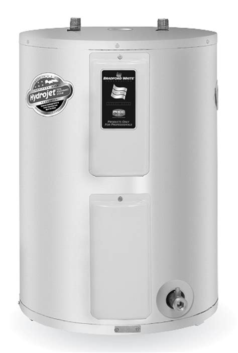 bradford white  gallon lowboy electric water heater rel