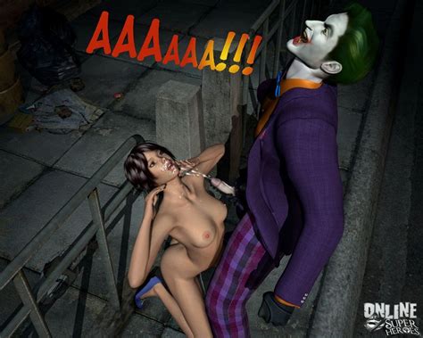 [online superheroes] joker bangs a hot babe in the alley batman at 3d sex pics