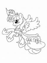 Princess Coloring Cadence Pages Pony Little sketch template