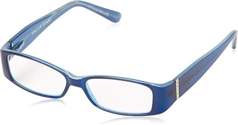 Foster Grant Women S Kate Rectangular Reading Glasses Blue