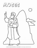 Sinai Moses Passover Planerium sketch template