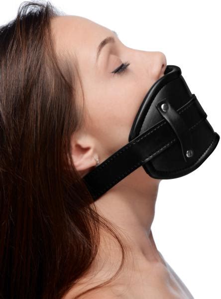 Strict Cock Head Silicone Mouth Gag Black On Literotica