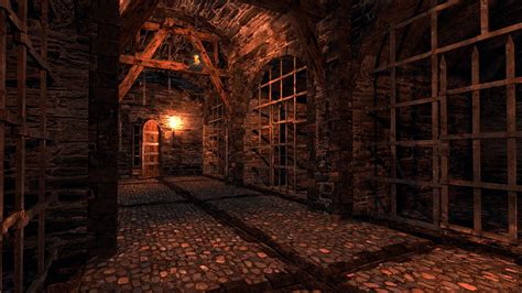 medieval dungeon modular 3d asset cgtrader