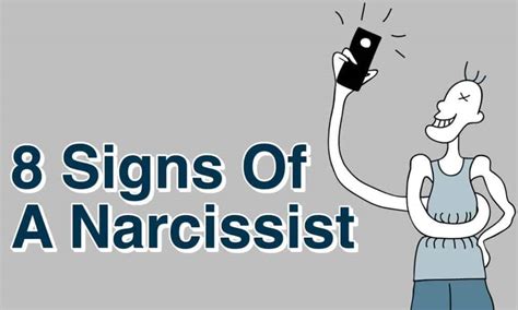 8 signs of a narcissist