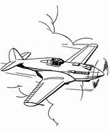 Pages Coloring Mustang War Planes Plane Drawing Airplane Ww2 Color P51 Fighter Getdrawings Getcolorings Jet Colorings sketch template