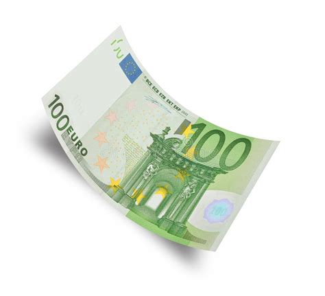 honderd euro stock foto image  bankbiljet rekening