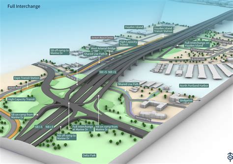 renderings offer clearest picture   interstate bridge replacement project design