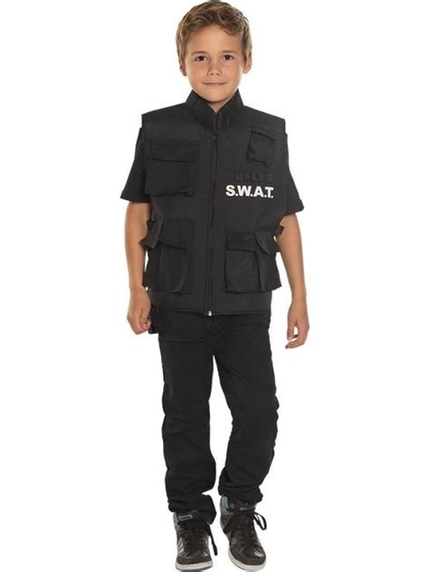 politie swat vest kind feestkledingnl