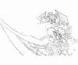 Coloring Legends League Tryndamere Pages Printable Sword sketch template