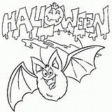 Halloween Coloring Bat Pages Printable 2093 Occasions Holidays Special Animals Kb sketch template