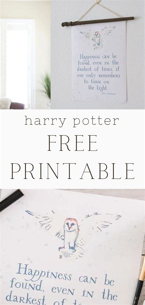 add magic  home  harry potter  printables