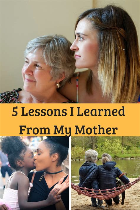 5 Lessons I Learned From My Mother House Of Faucis Moms Inspiration