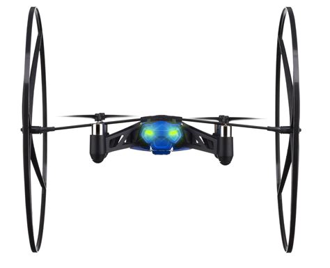 parrot zeigt mini quadcopter ar drone ganz klein