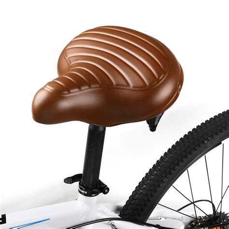 Comfort Wide Big Bum Bike Bicycle Gel Cruiser Soft Pad Saddle Seat