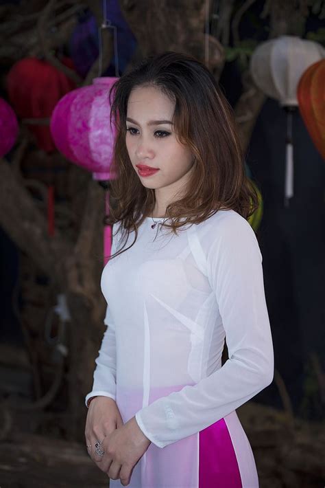 long white dress long dress most beautiful gorgeous ao dai modern